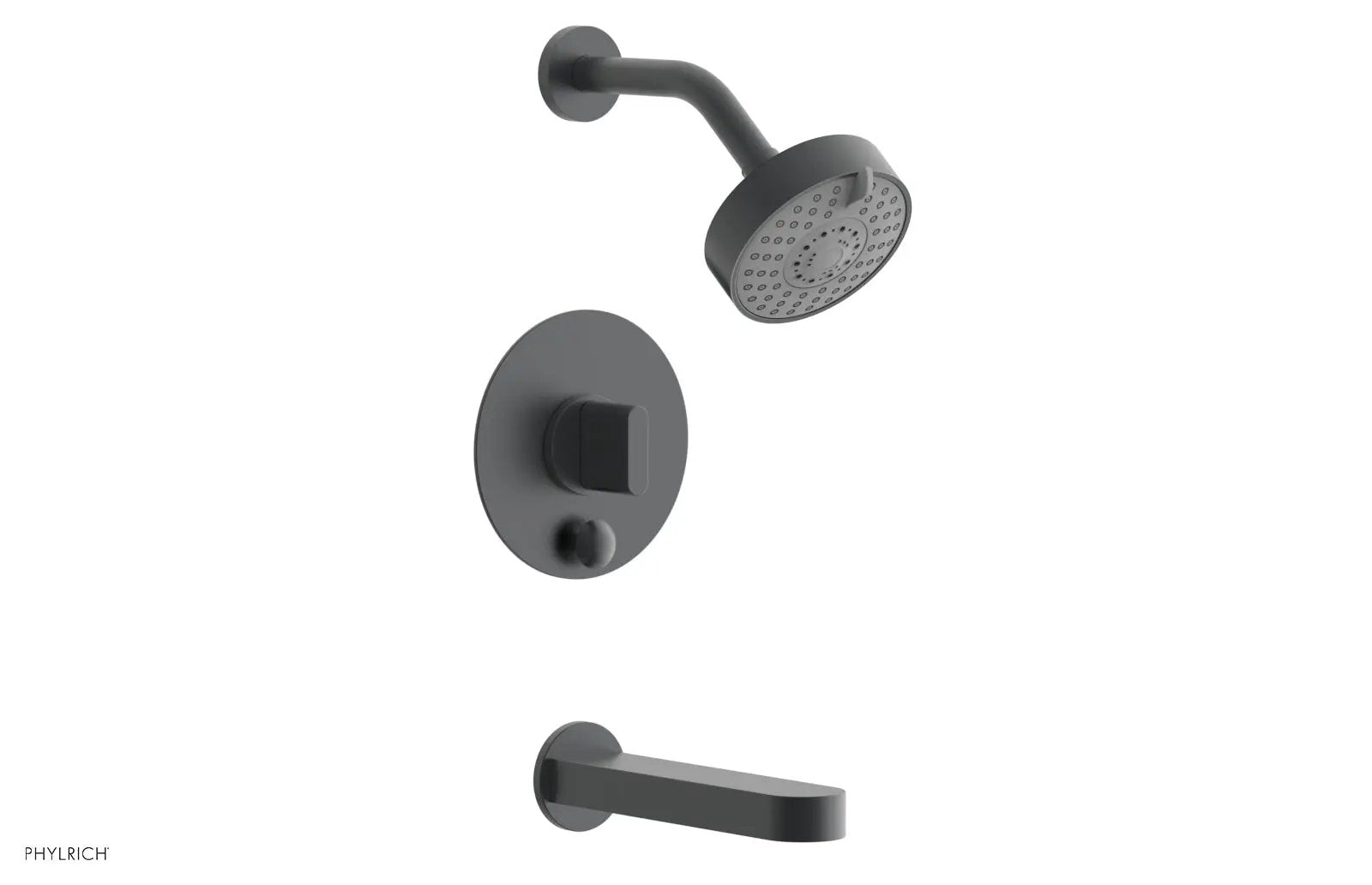 Phylrich ROND Pressure Balance Tub and Shower Set - Blade Handle by Phylrich