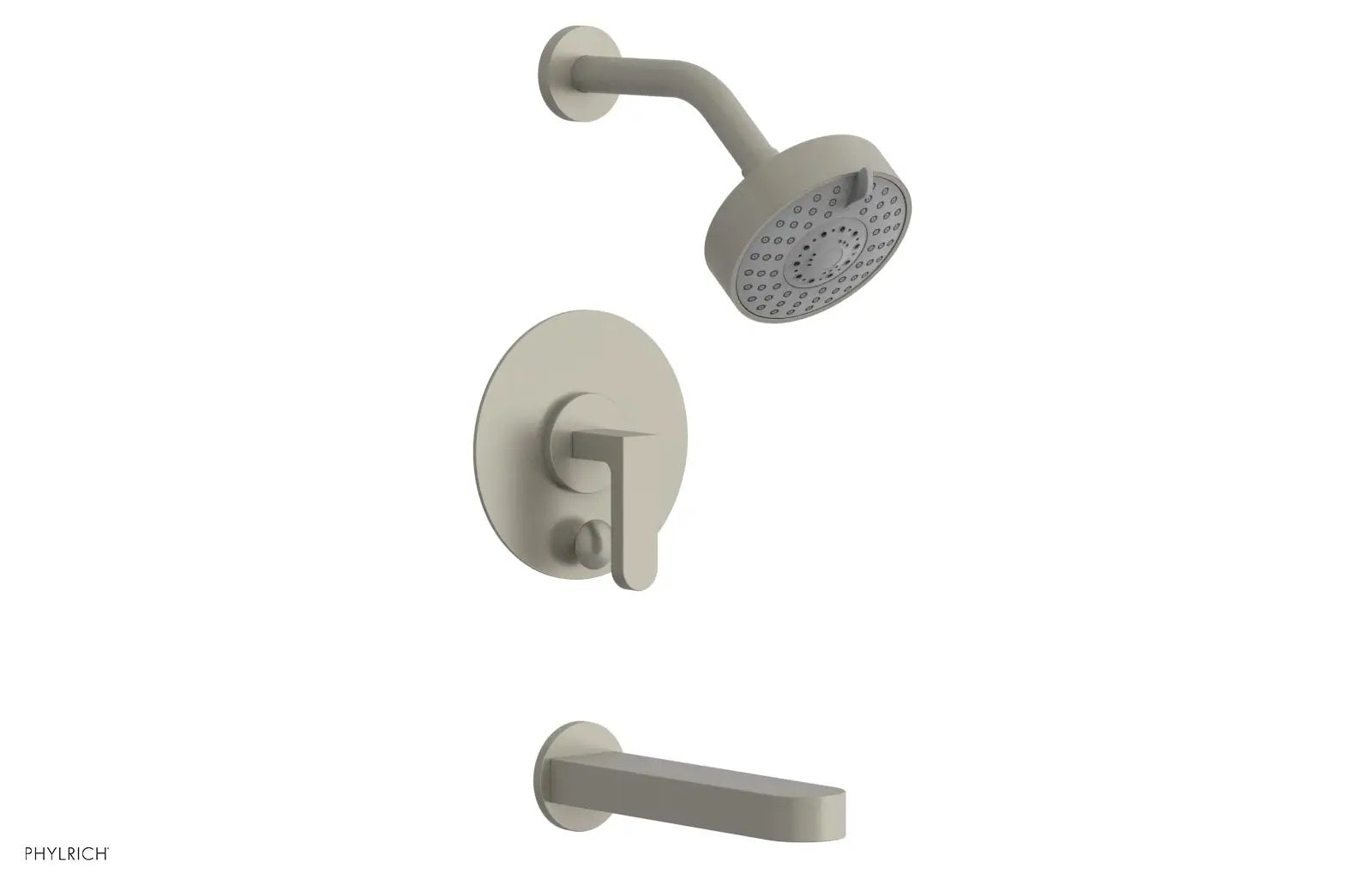 Phylrich ROND Pressure Balance Tub and Shower Set - Lever Handle by Phylrich