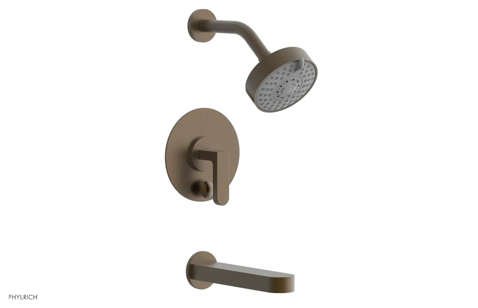 Phylrich ROND Pressure Balance Tub and Shower Set - Lever Handle by Phylrich