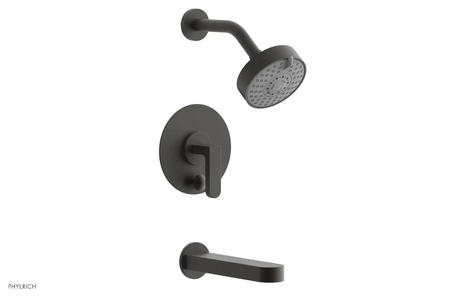 Phylrich ROND Pressure Balance Tub and Shower Set - Lever Handle by Phylrich