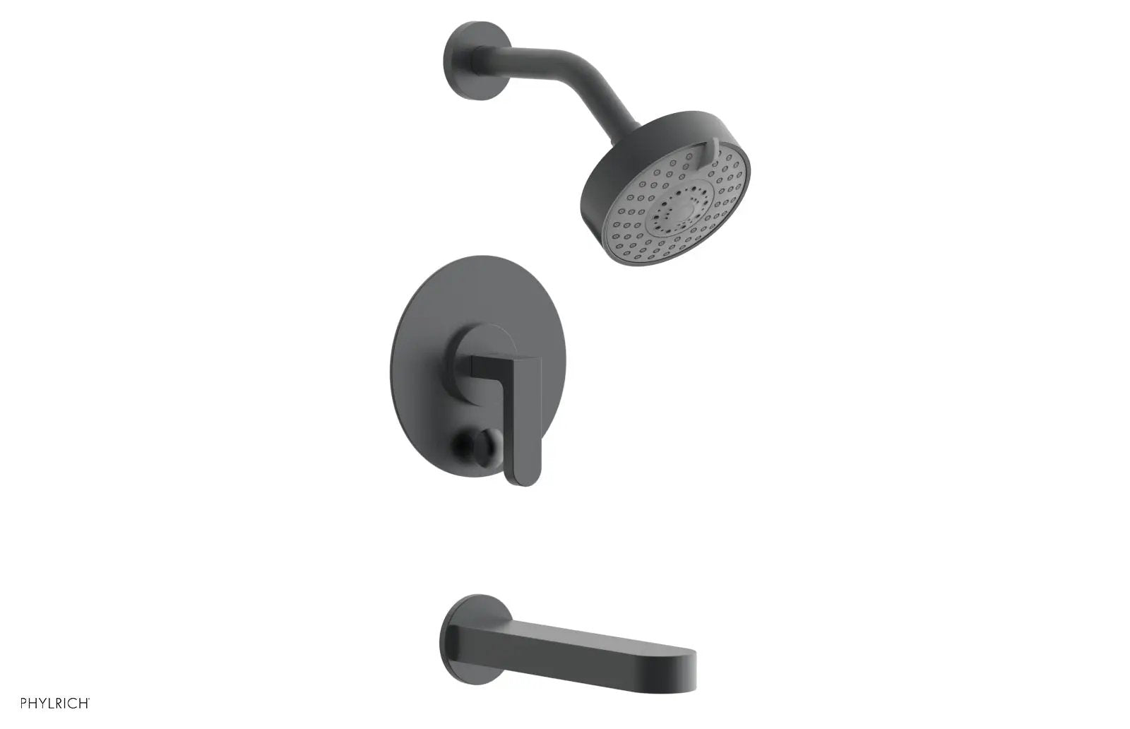 Phylrich ROND Pressure Balance Tub and Shower Set - Lever Handle by Phylrich
