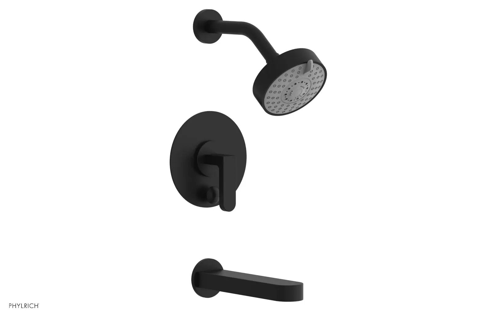 Phylrich ROND Pressure Balance Tub and Shower Set - Lever Handle by Phylrich