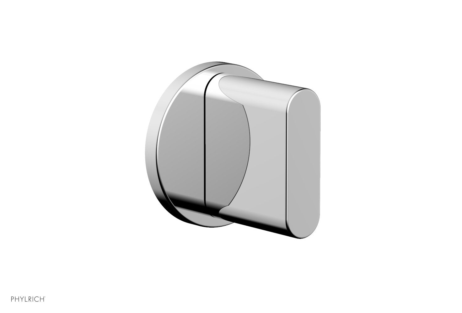 polished chrome volume control