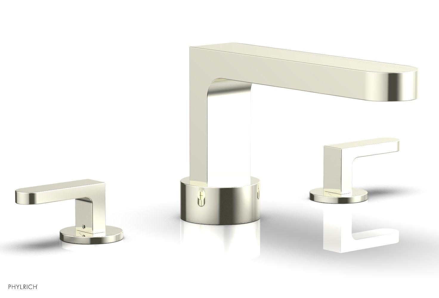 Phylrich ROND Deck Tub Set - Lever Handles