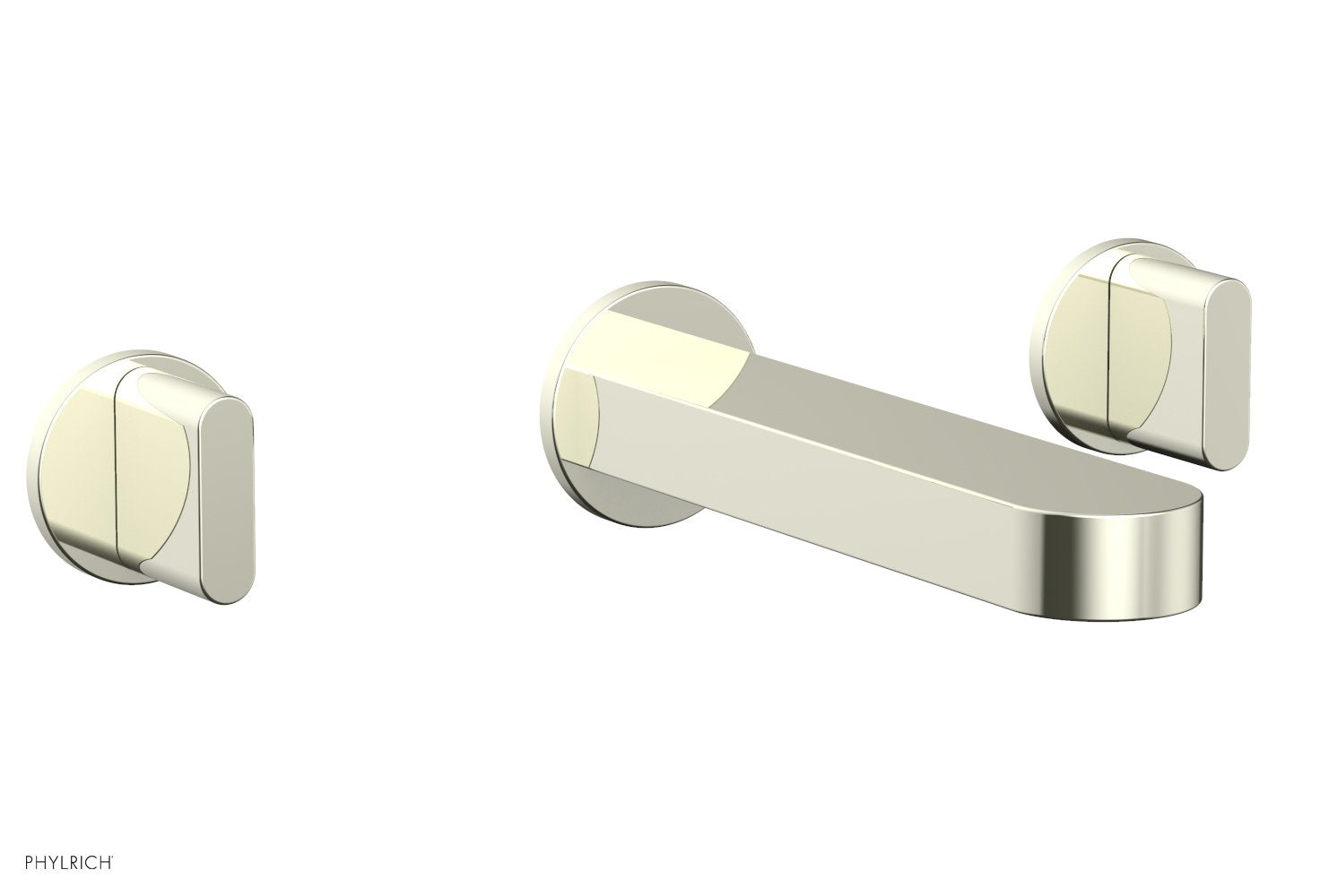 Phylrich ROND Wall Tub Set - Blade Handles by Phylrich