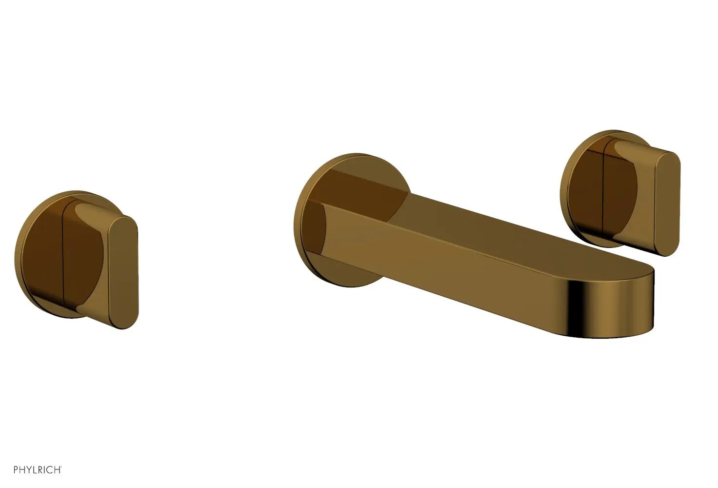 Phylrich ROND Wall Tub Set - Blade Handles by Phylrich