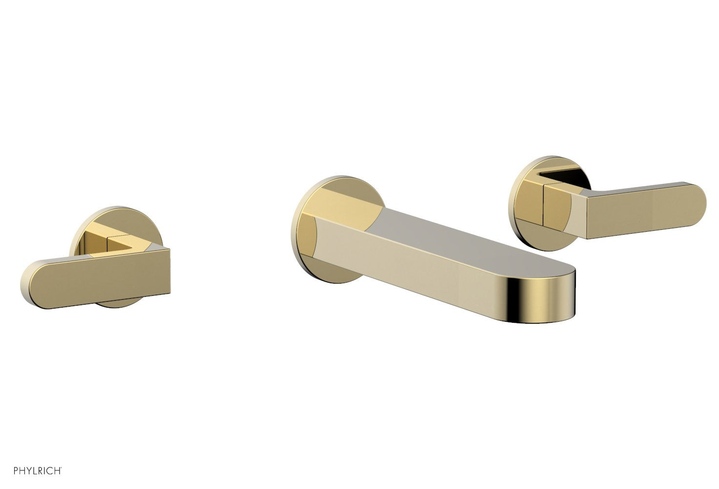 Phylrich ROND Wall Tub Set - Lever Handles