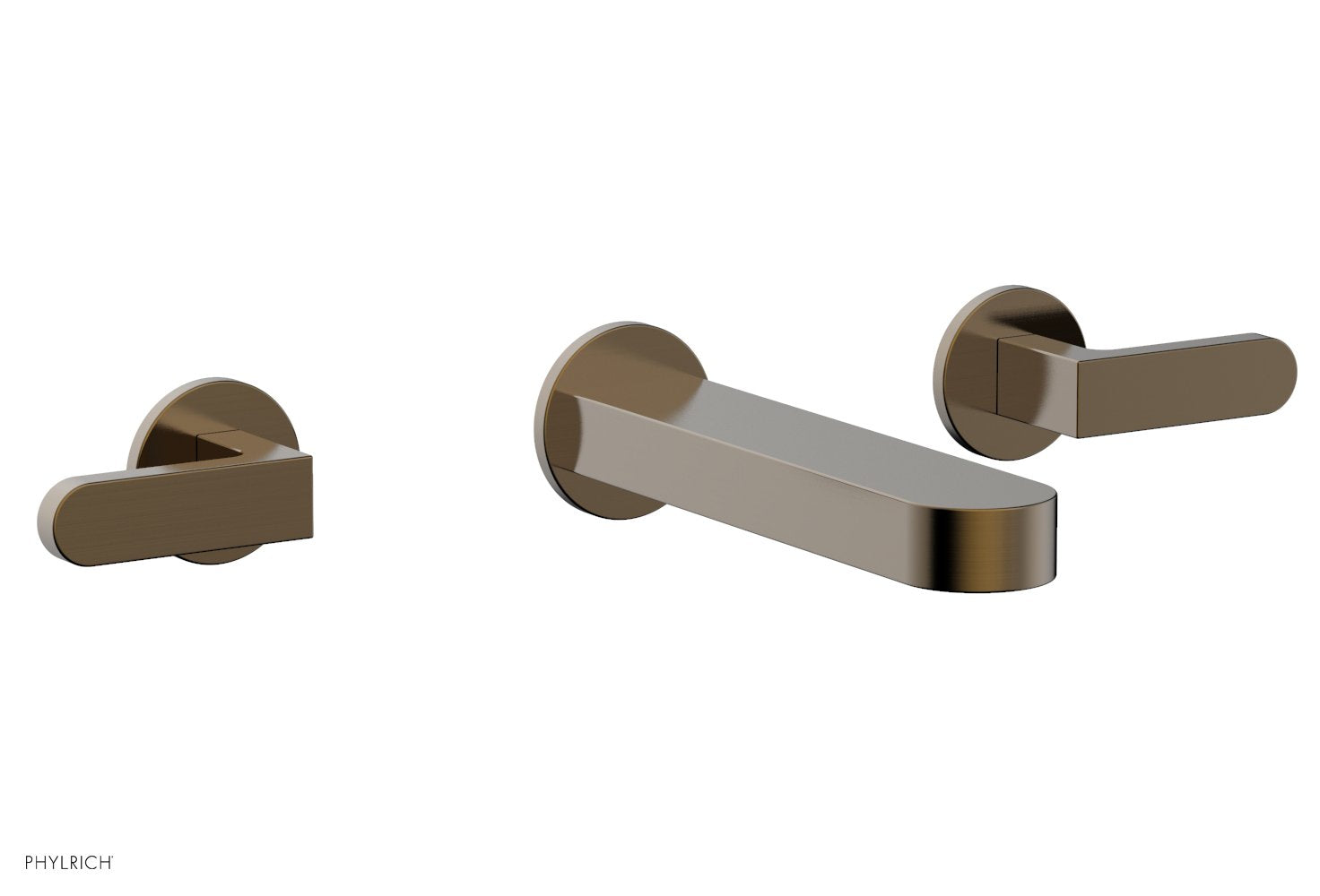 Phylrich ROND Wall Tub Set - Lever Handles