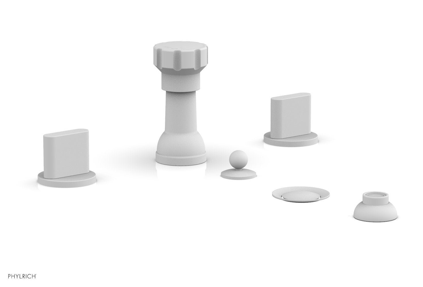 Phylrich ROND Four Hole Bidet Set