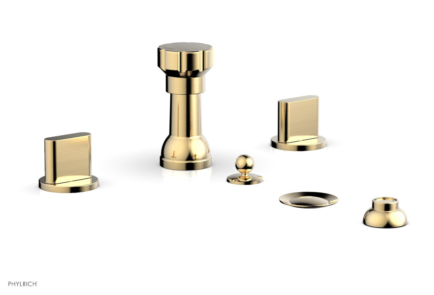 Phylrich ROND Four Hole Bidet Set by Phylrich