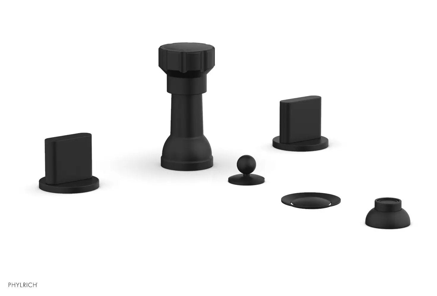 Phylrich ROND Four Hole Bidet Set by Phylrich