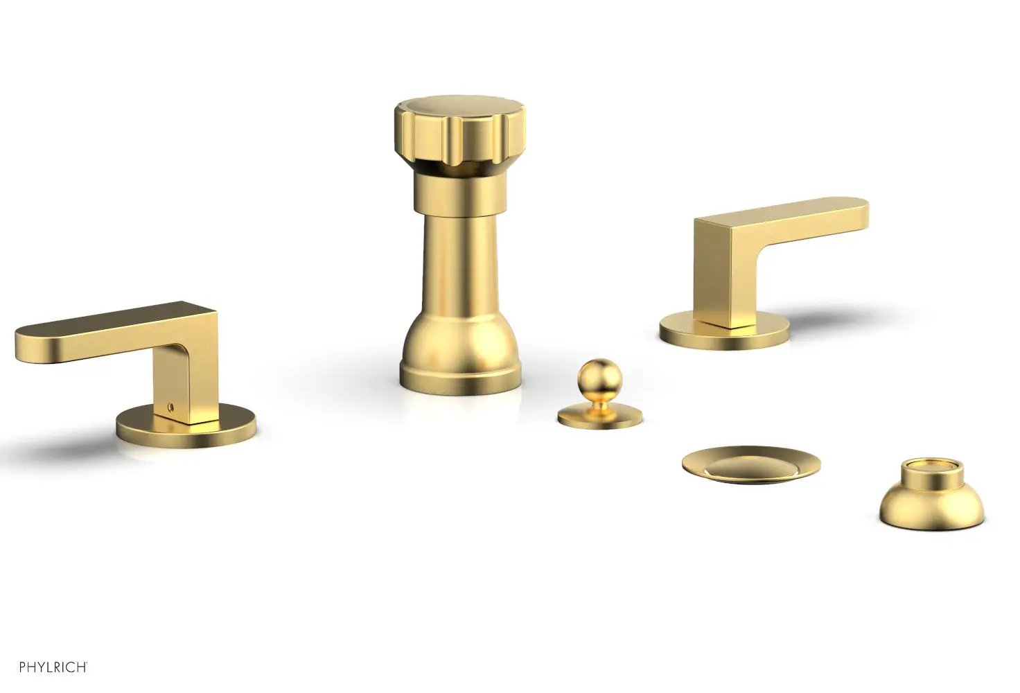 Phylrich ROND Four Hole Bidet Set by Phylrich
