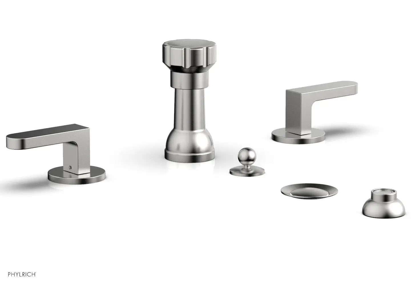 Phylrich ROND Four Hole Bidet Set by Phylrich