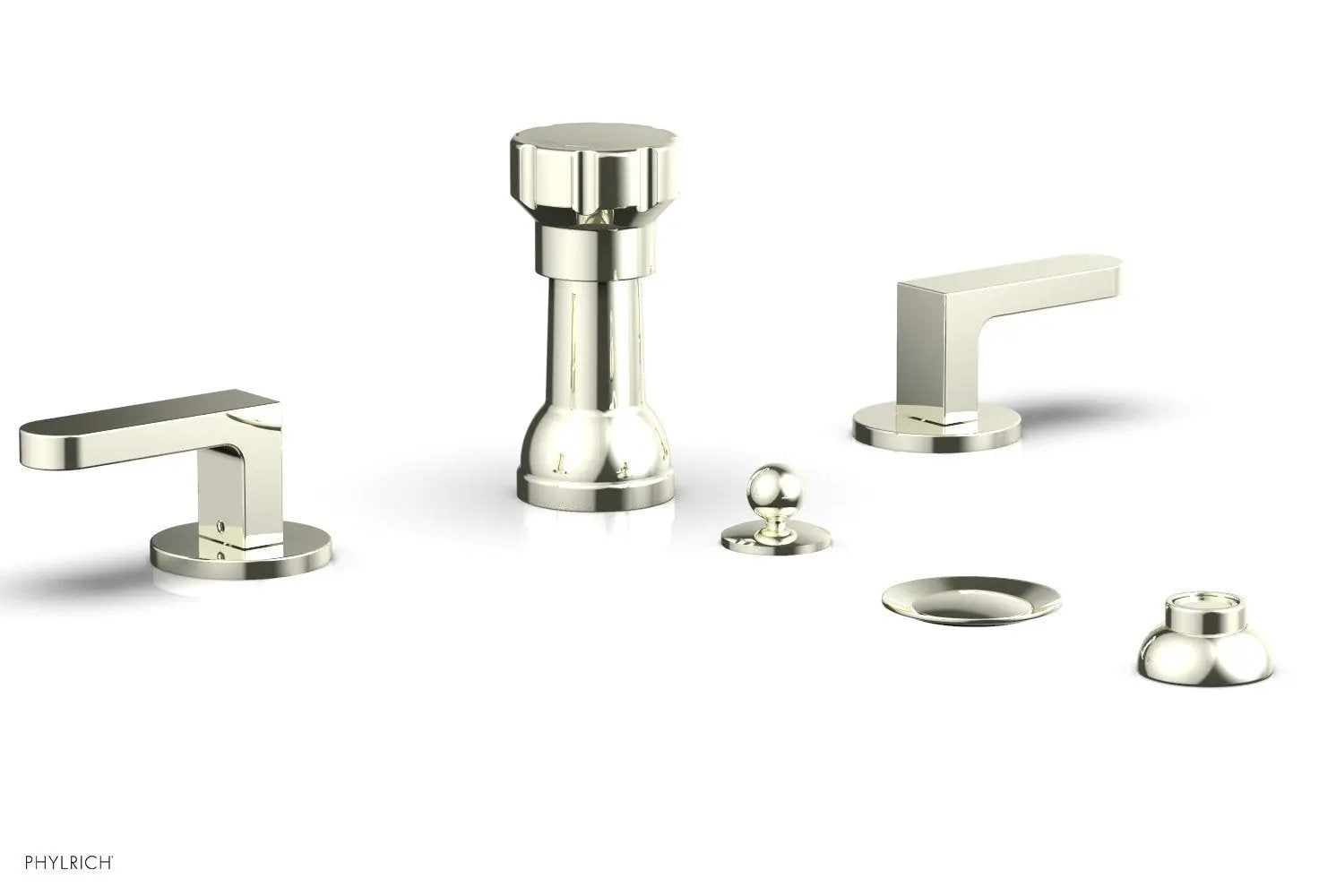 Phylrich ROND Four Hole Bidet Set by Phylrich