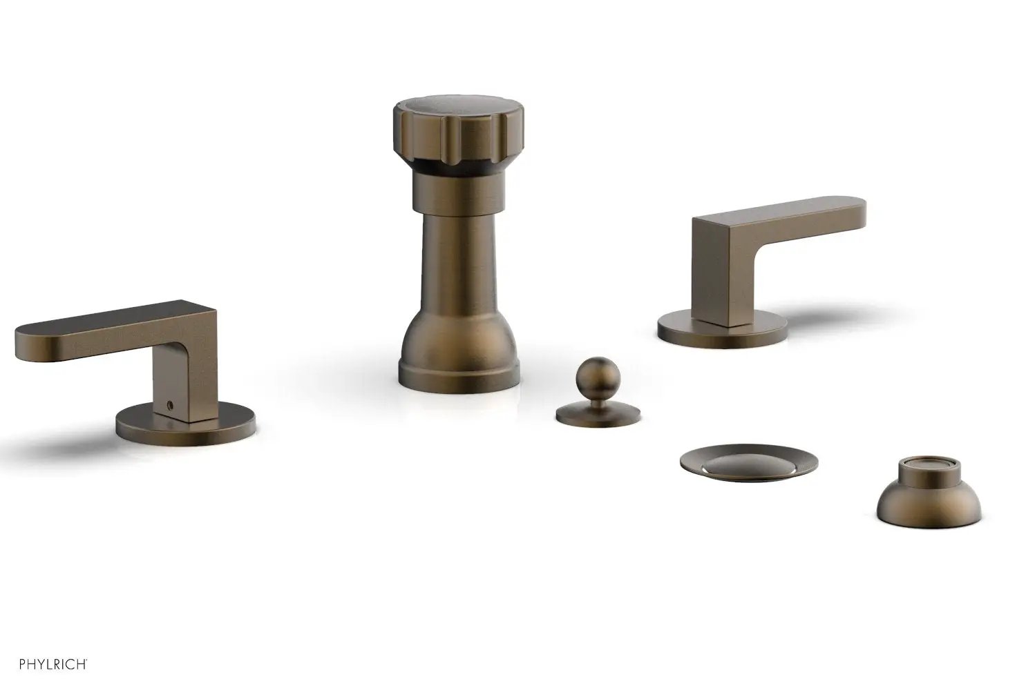 Phylrich ROND Four Hole Bidet Set by Phylrich