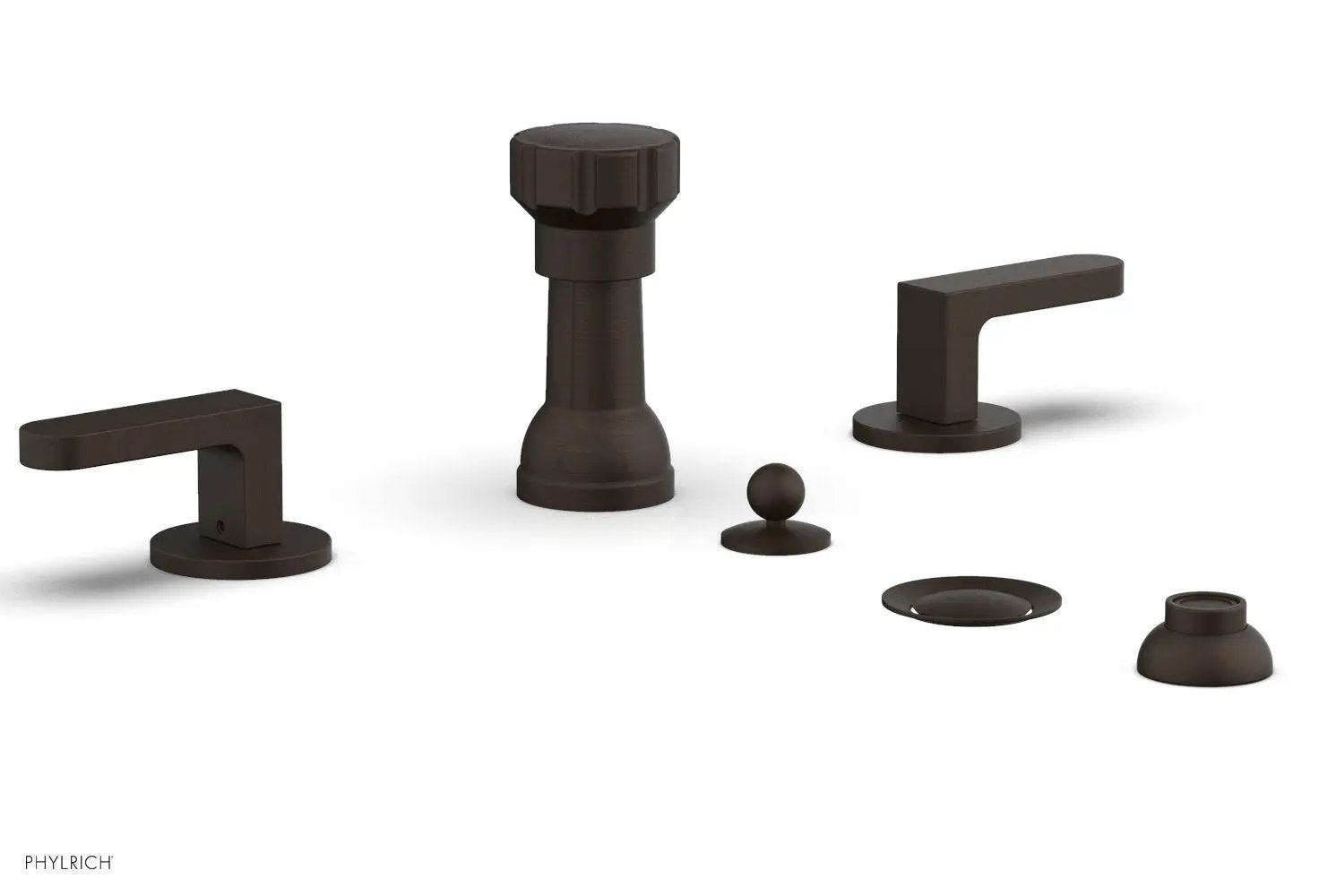 Phylrich ROND Four Hole Bidet Set by Phylrich