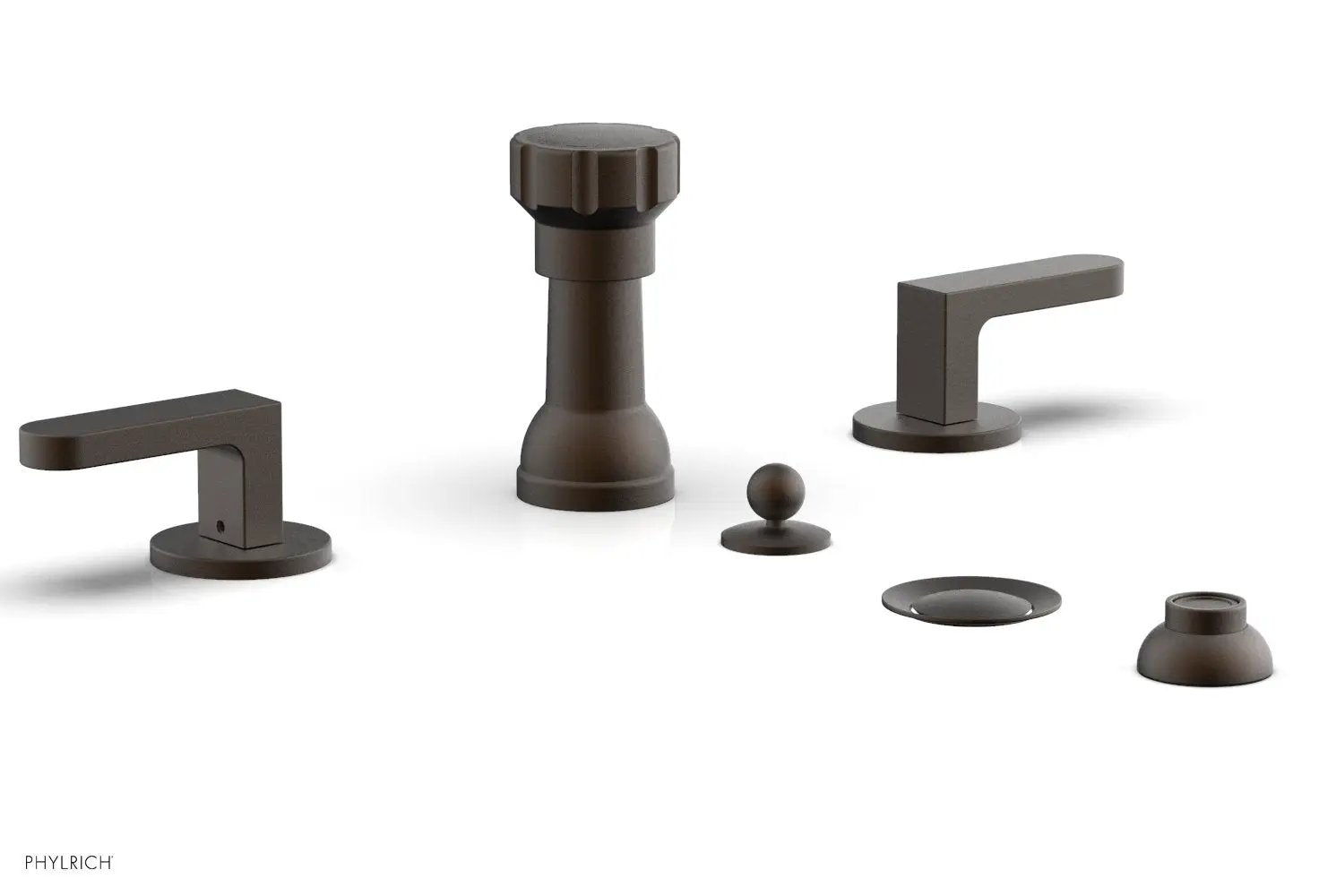 Phylrich ROND Four Hole Bidet Set by Phylrich