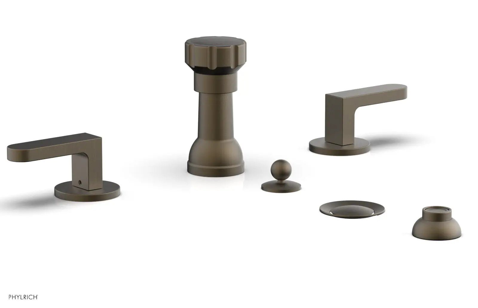 Phylrich ROND Four Hole Bidet Set by Phylrich