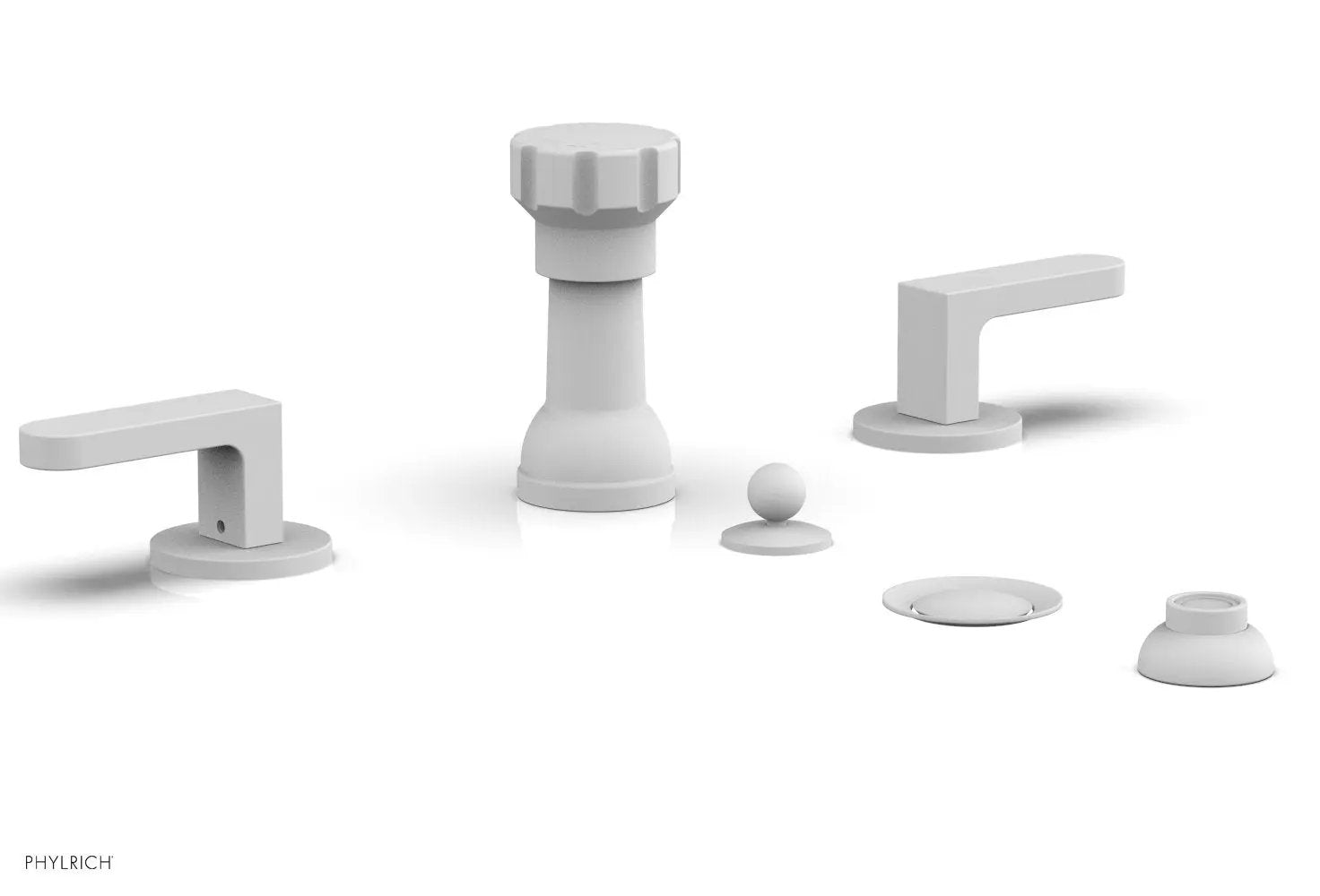 Phylrich ROND Four Hole Bidet Set by Phylrich