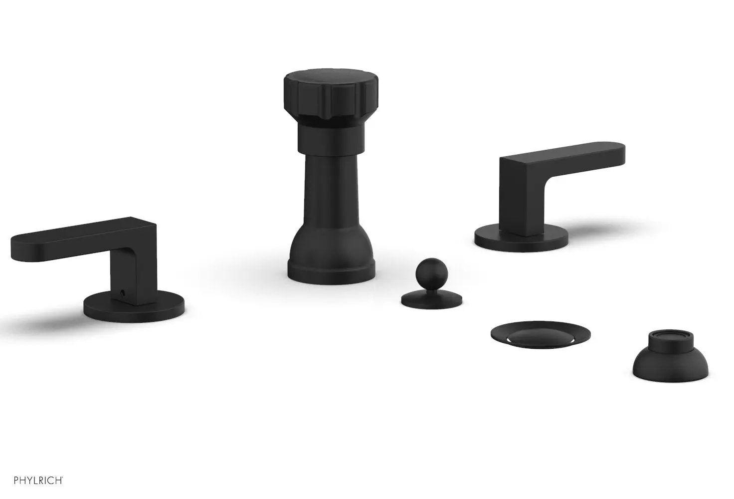 Phylrich ROND Four Hole Bidet Set by Phylrich