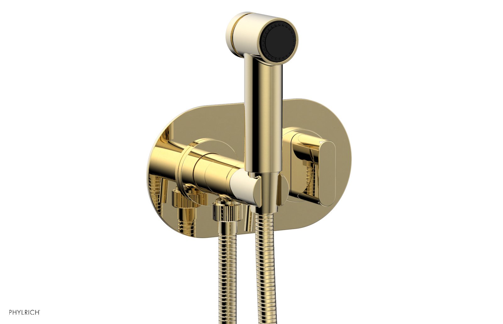 Phylrich ROND Wall Mounted Bidet, Blade Handle