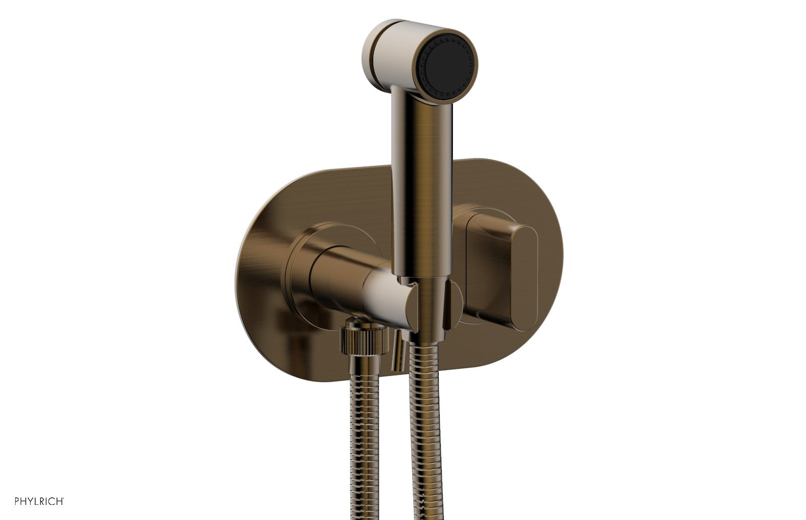 Phylrich ROND Wall Mounted Bidet, Blade Handle