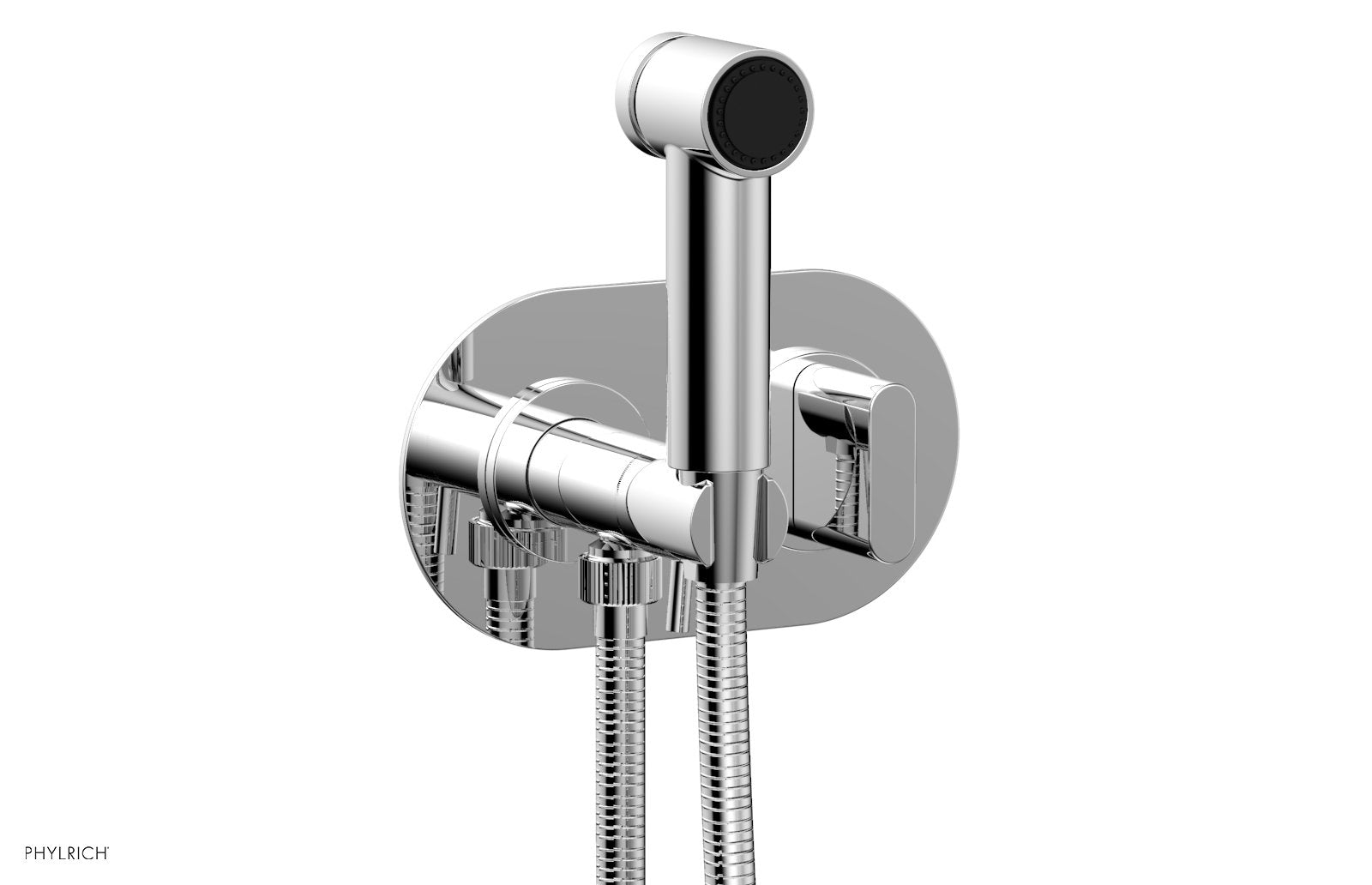 polished chrome bidet