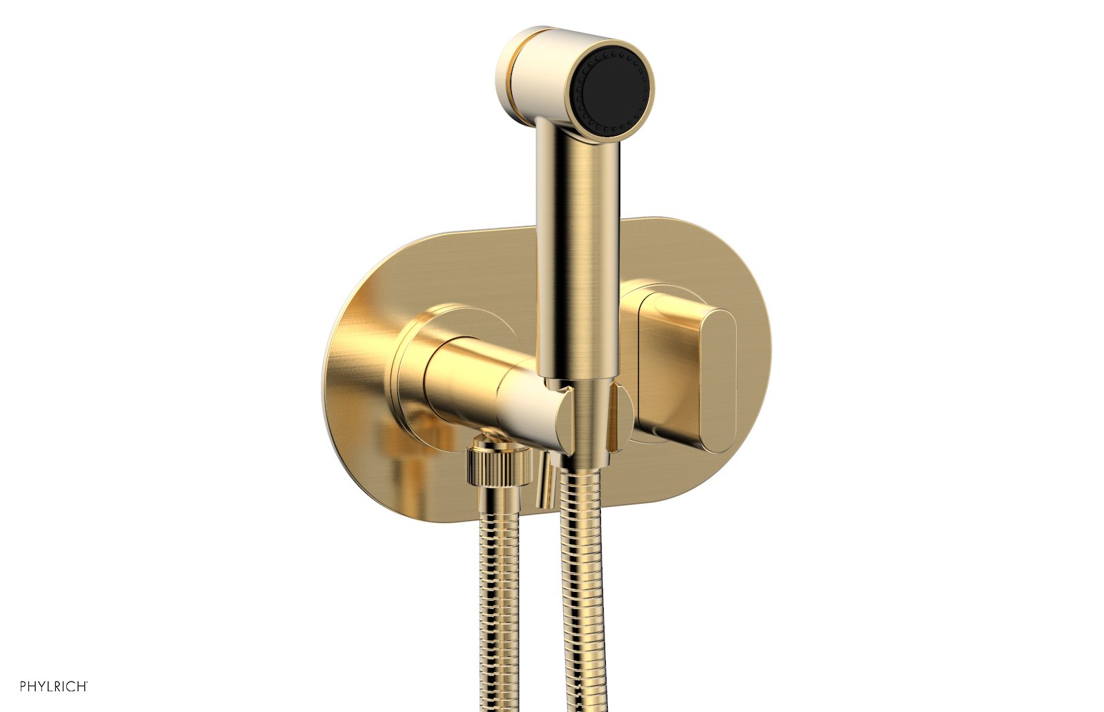 Phylrich ROND Wall Mounted Bidet, Blade Handle