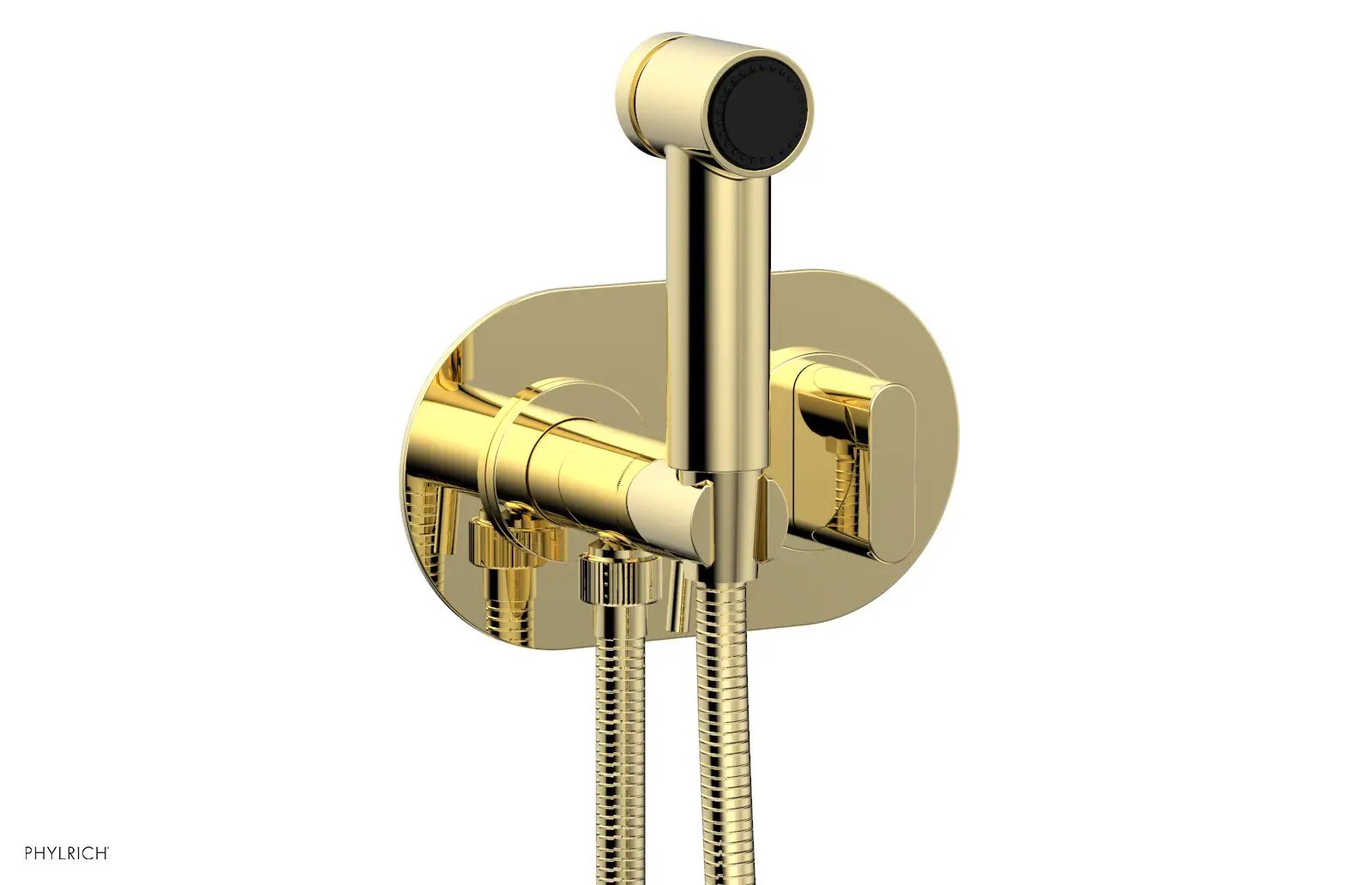 Phylrich ROND Wall Mounted Bidet, Blade Handle by Phylrich