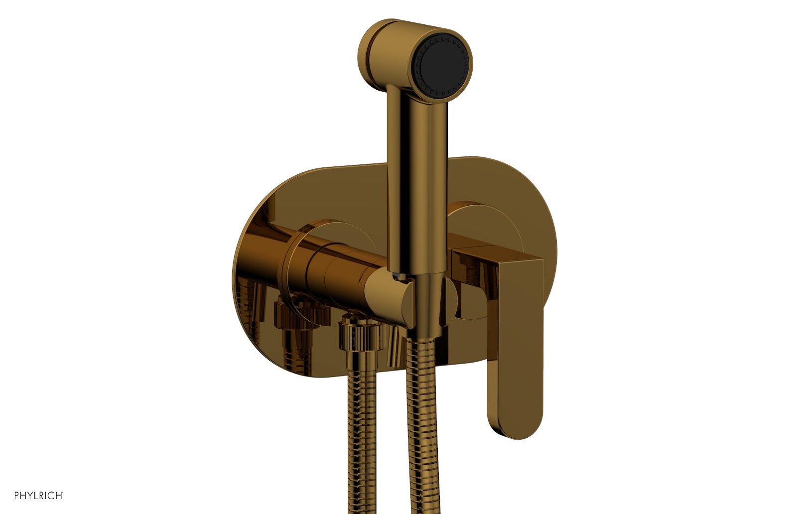 Phylrich ROND Wall Mounted Bidet, Lever Handle