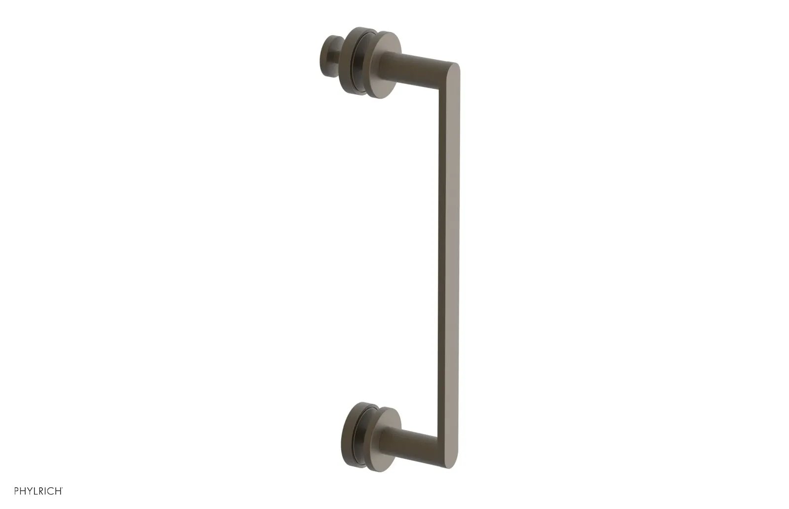 Phylrich ROND Contemporary 12" Single Sided Shower Pull by Phylrich