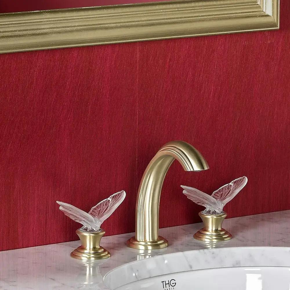 soft matte gold faucet