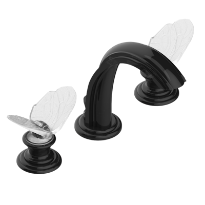 THG Paris Papillon Widespread Lavatory Set with Drain by THG Paris