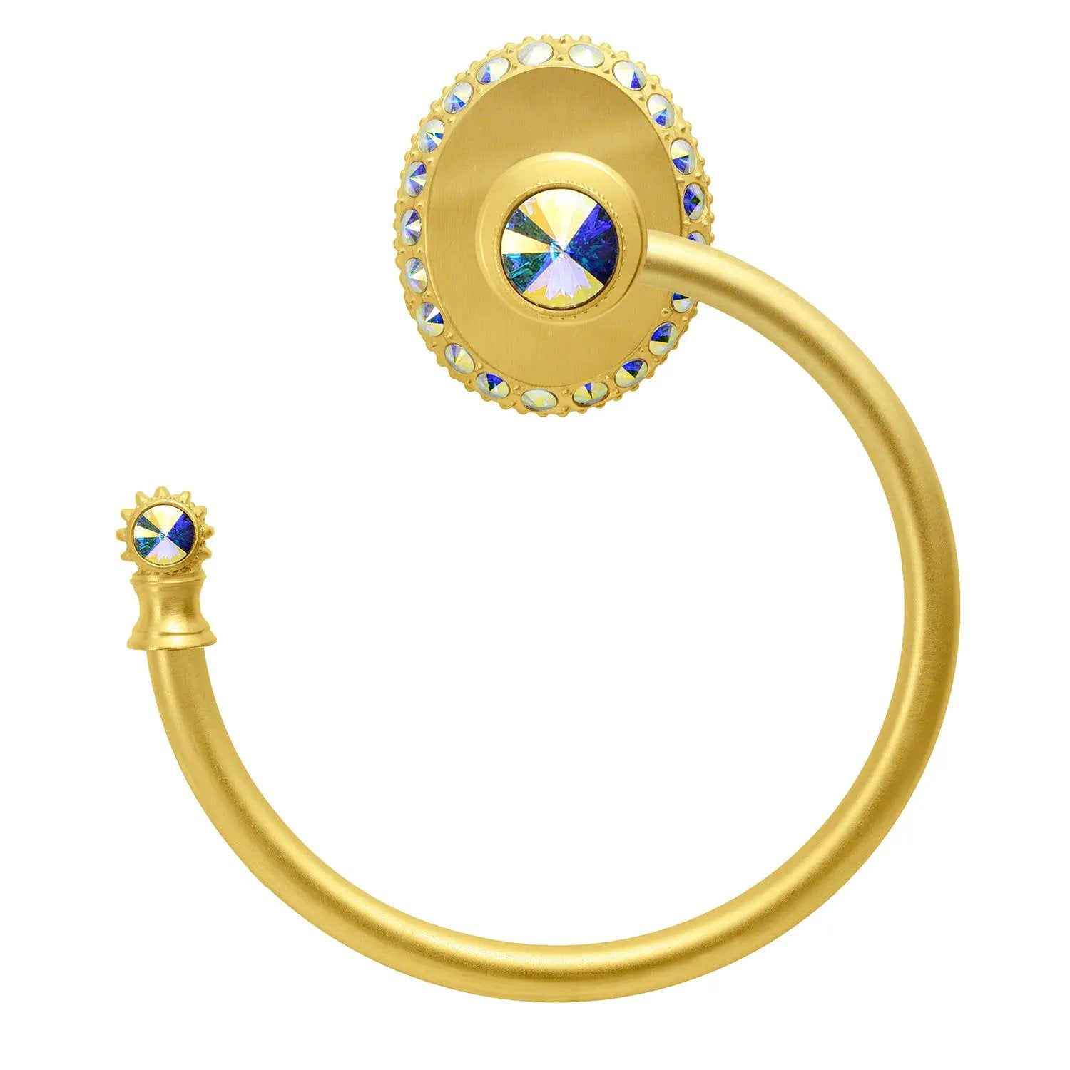 gilded mercury towel ring