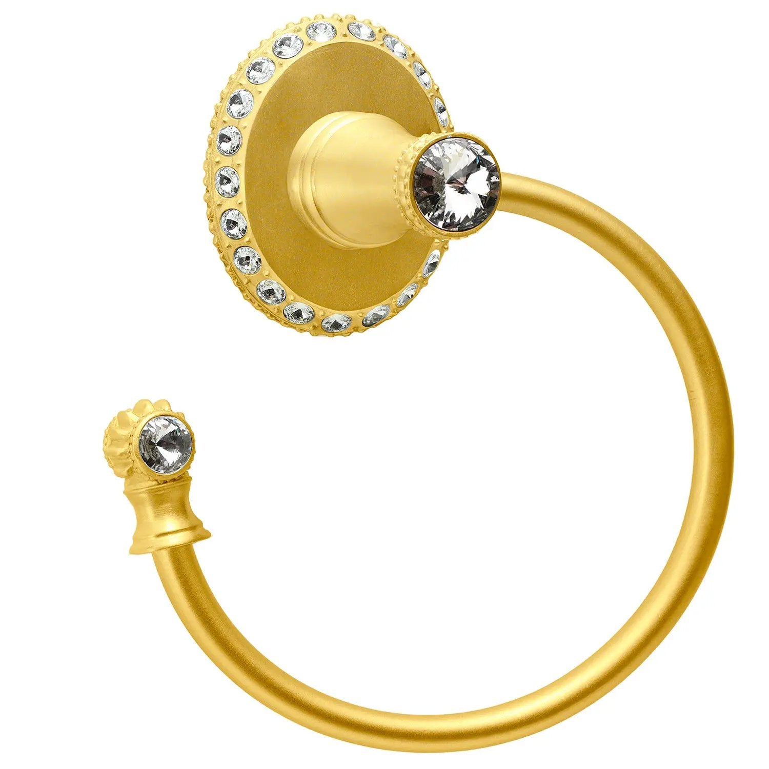 gilded mercury towel ring