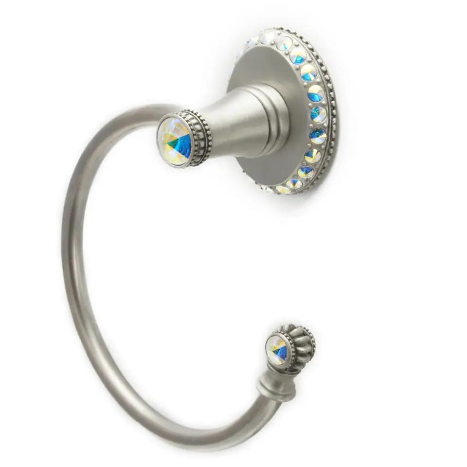 satin towel ring