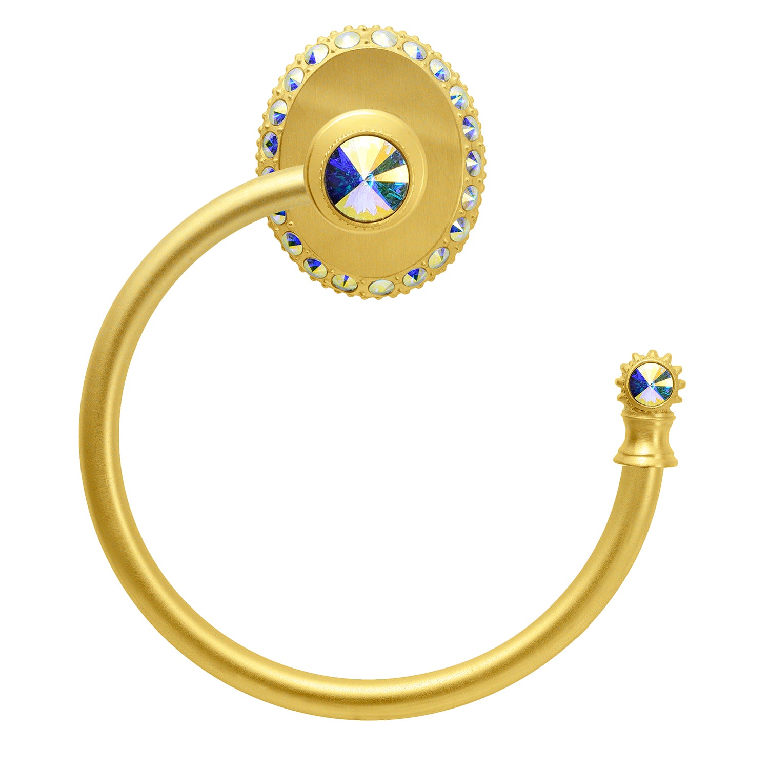 gilded mercury towel ring