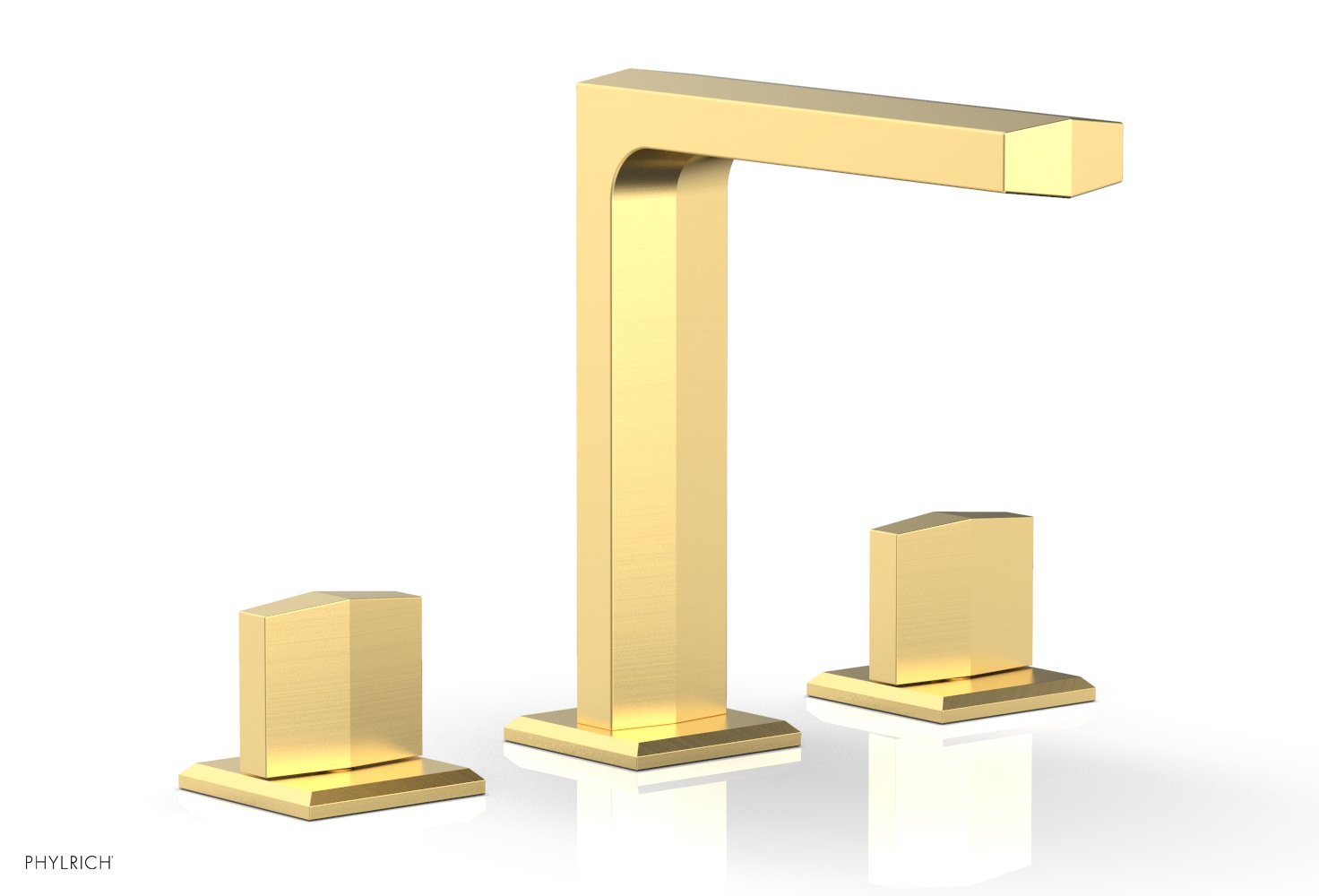 Phylrich DIAMA Widespread Faucet - Blade Handles 6-3/4" Height