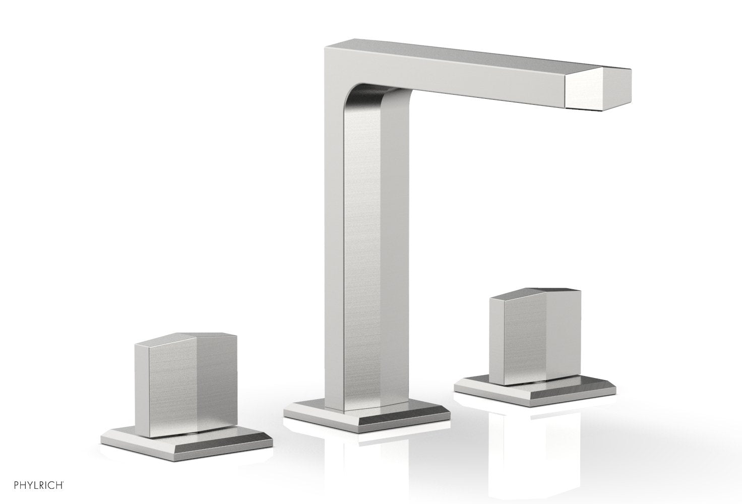 Phylrich DIAMA Widespread Faucet - Blade Handles 6-3/4" Height