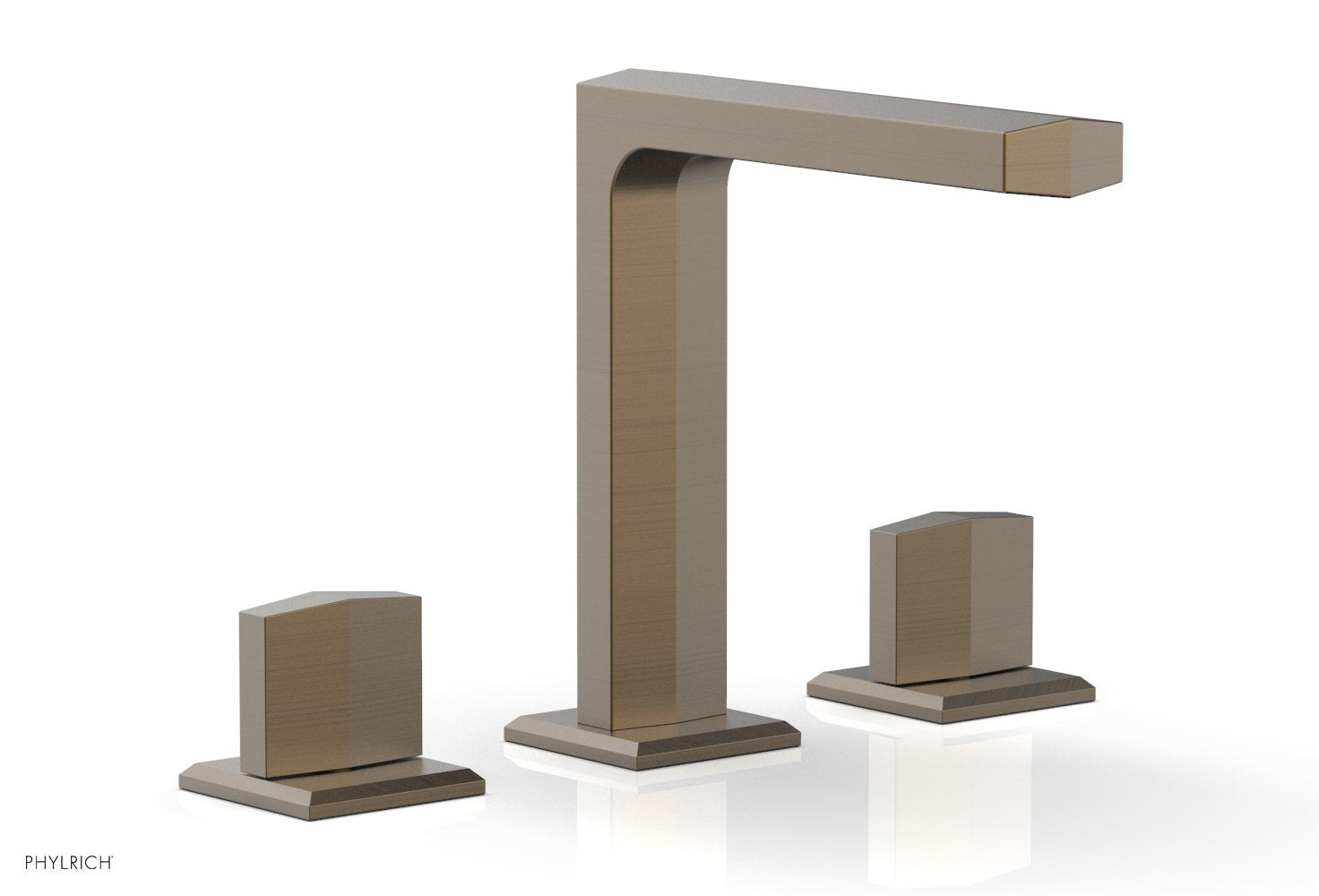 Phylrich DIAMA Widespread Faucet - Blade Handles 6-3/4" Height