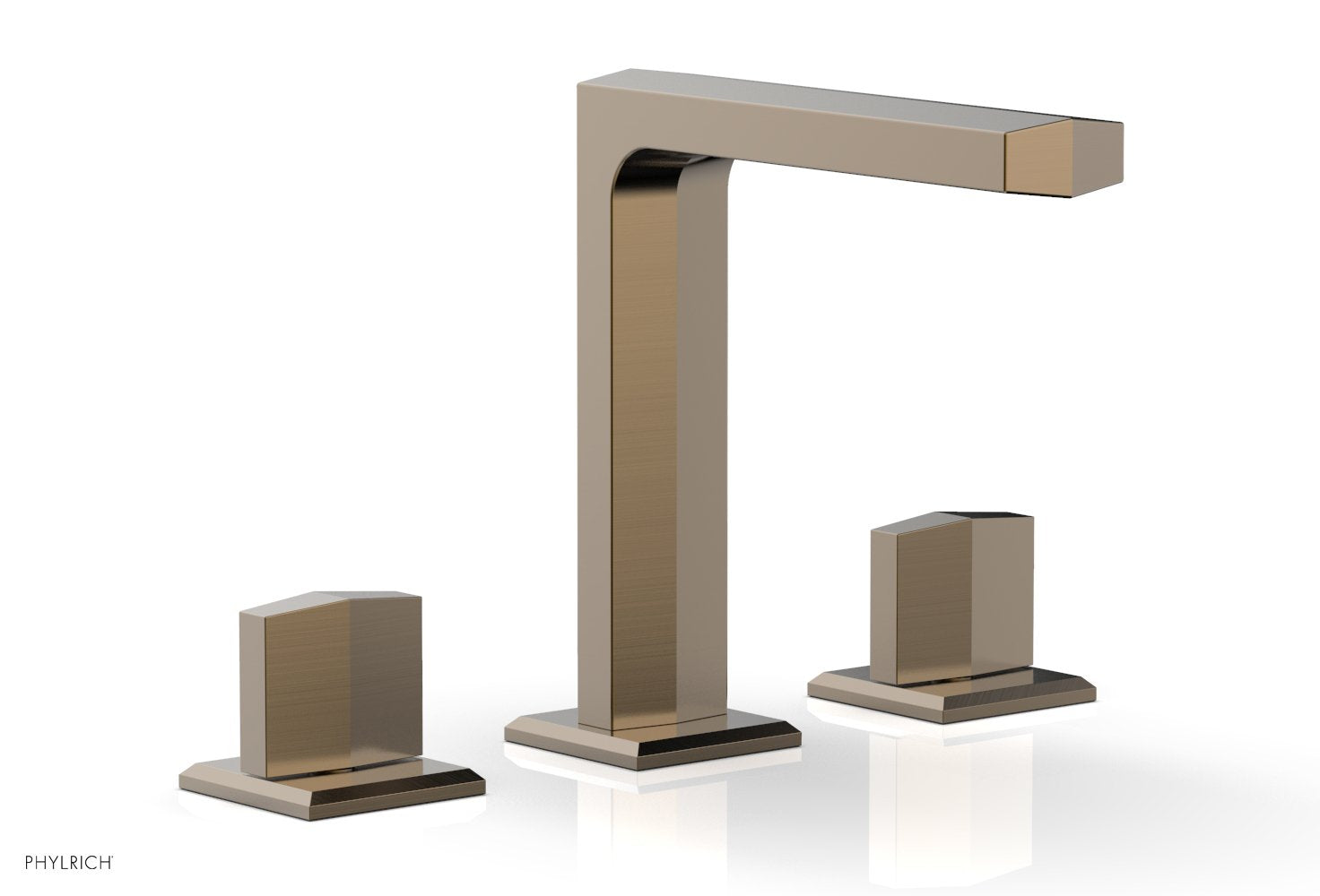 Phylrich DIAMA Widespread Faucet - Blade Handles 6-3/4" Height