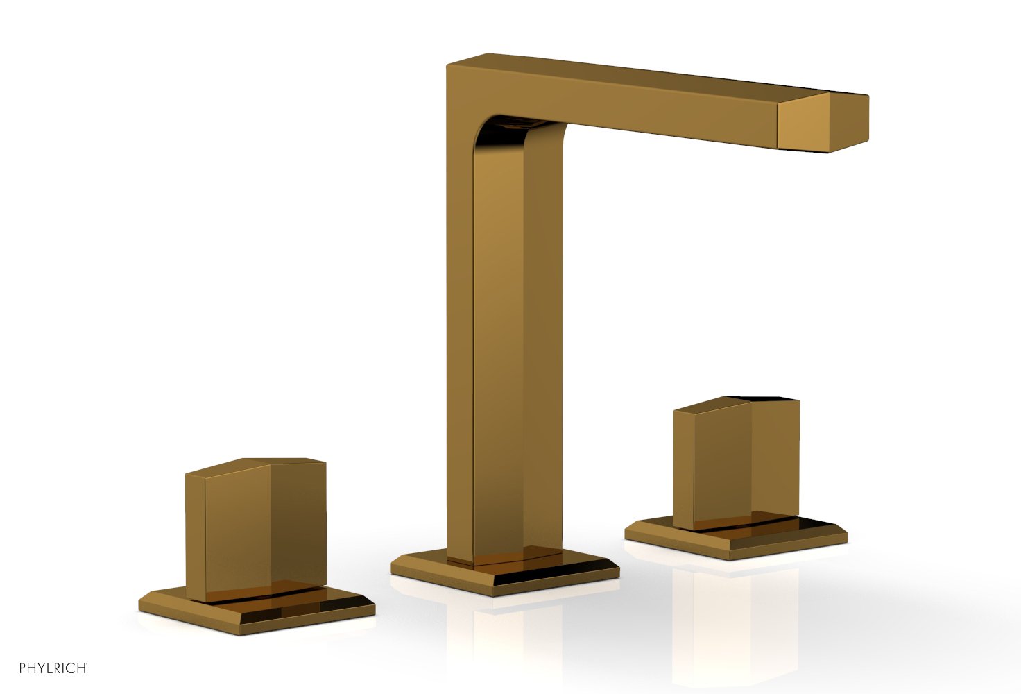 Phylrich DIAMA Widespread Faucet - Blade Handles 6-3/4" Height