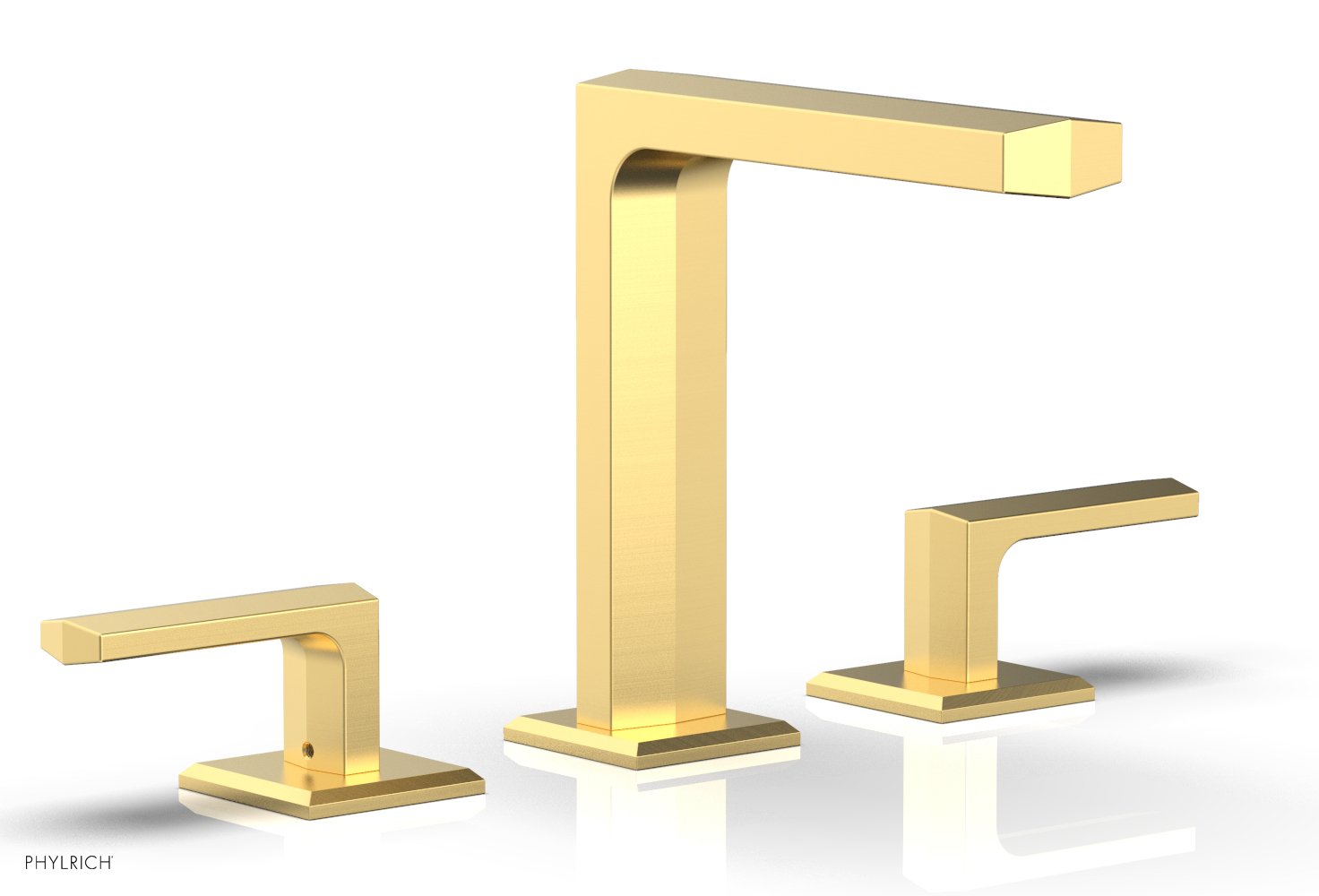 Phylrich DIAMA Widespread Faucet - Lever Handles 6-3/4" Height