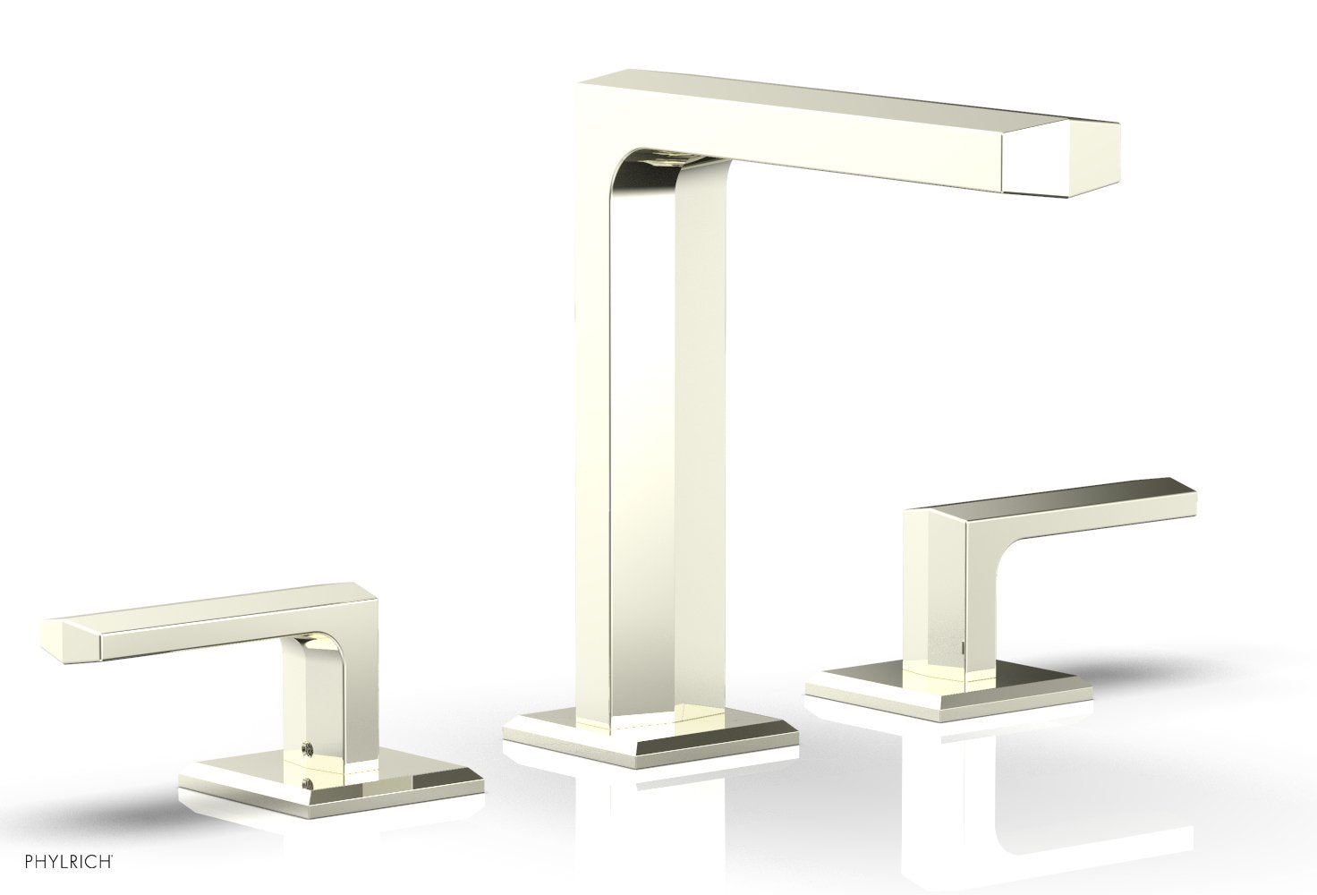 Phylrich DIAMA Widespread Faucet - Lever Handles 6-3/4" Height