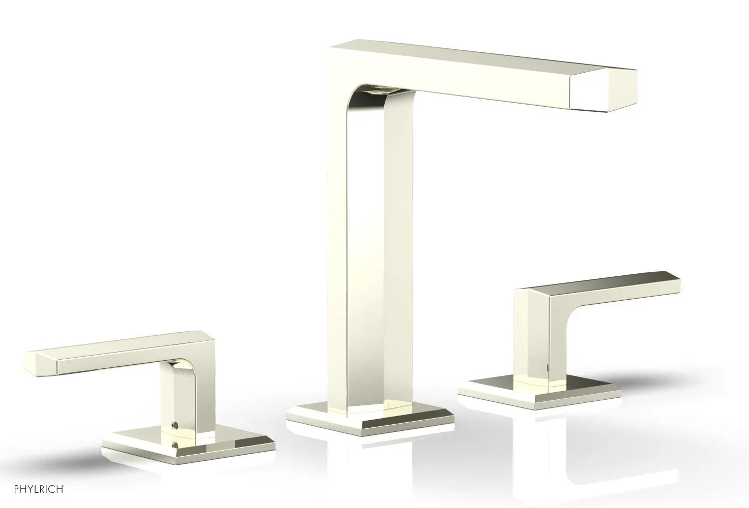 Phylrich DIAMA Widespread Faucet - Lever Handles 6-3/4" Height by Phylrich