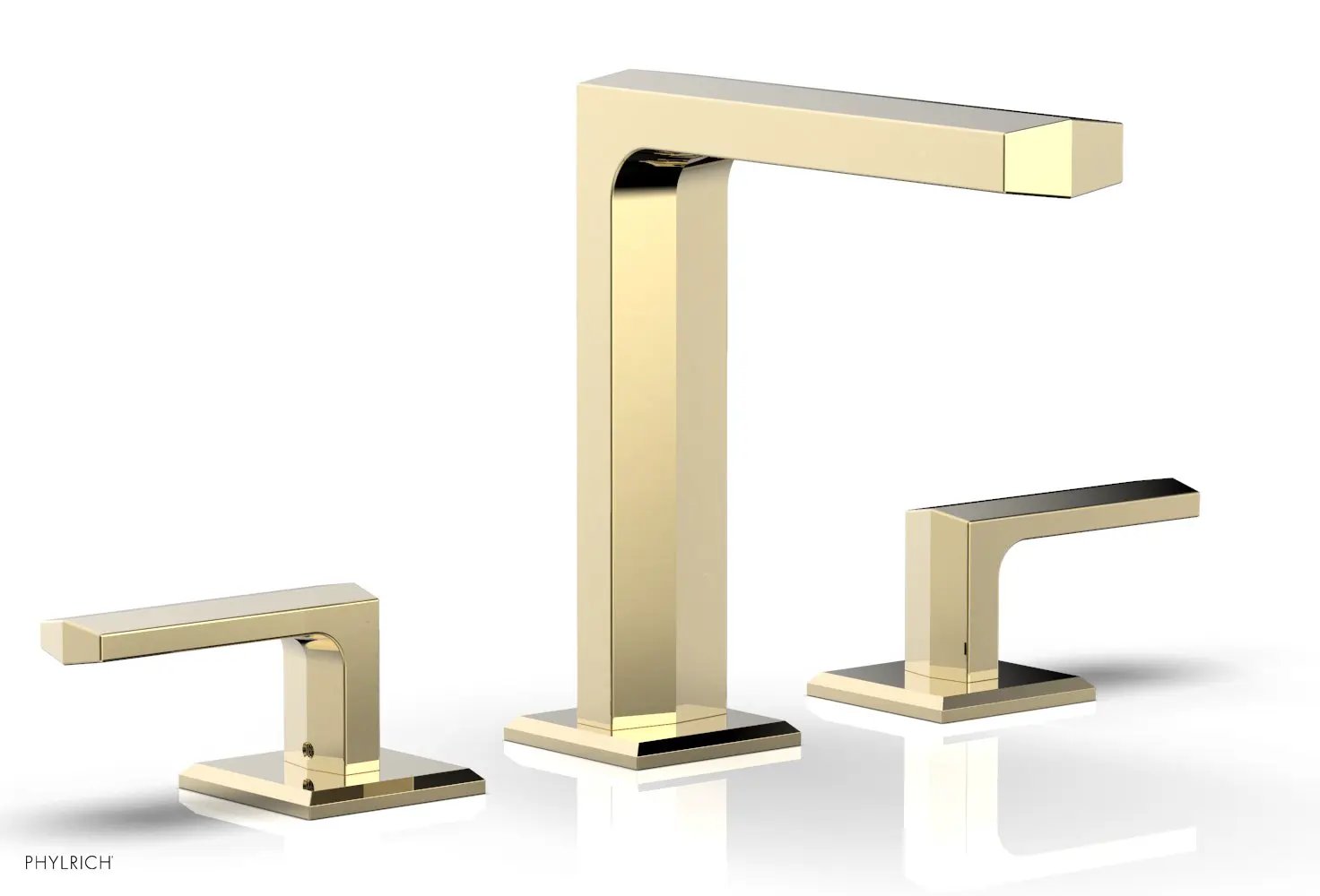 Phylrich DIAMA Widespread Faucet - Lever Handles 6-3/4" Height by Phylrich
