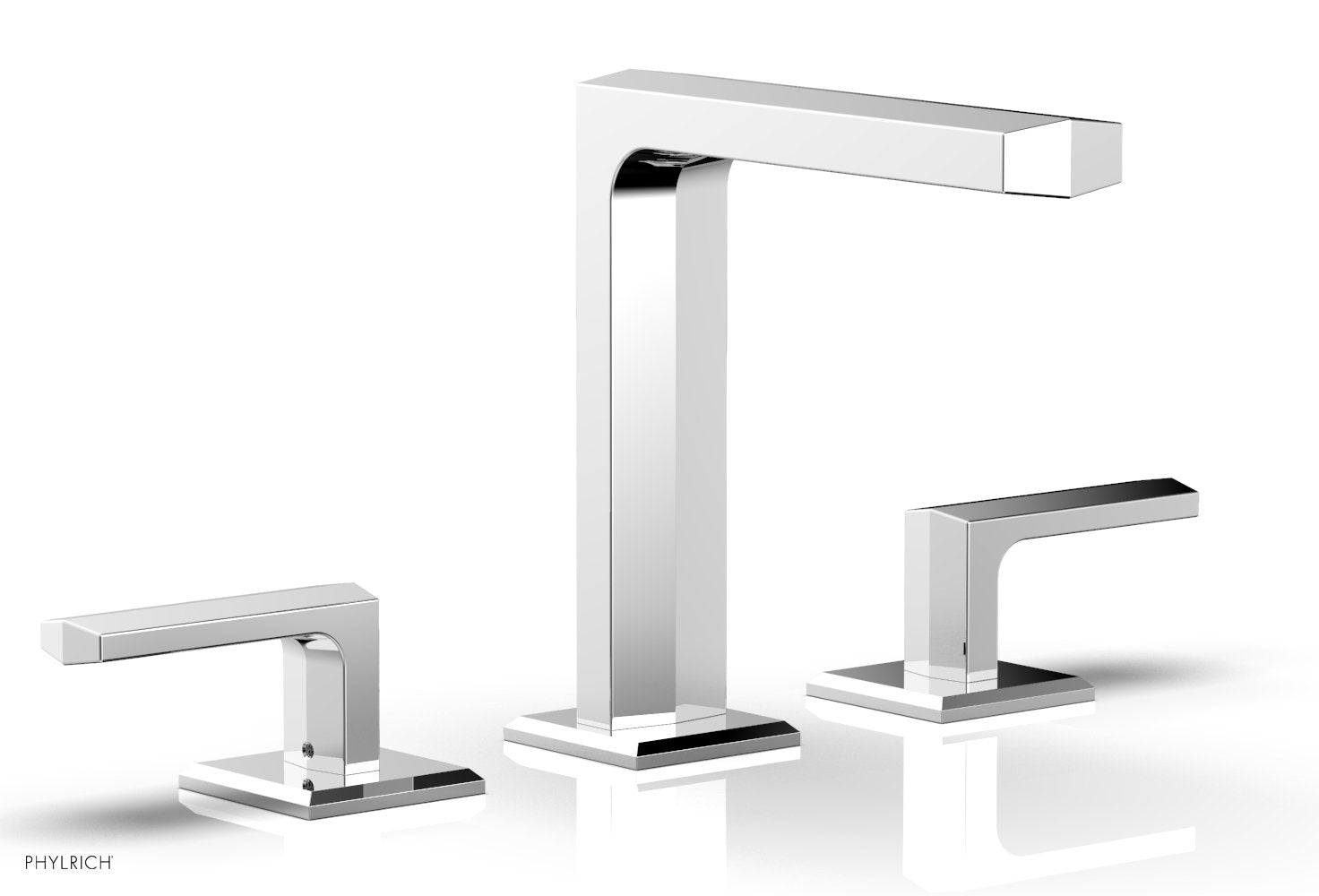 polished chrome faucet