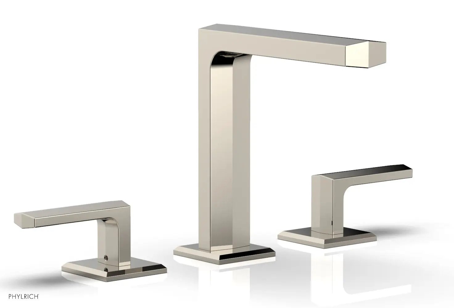 Phylrich DIAMA Widespread Faucet - Lever Handles 6-3/4" Height by Phylrich