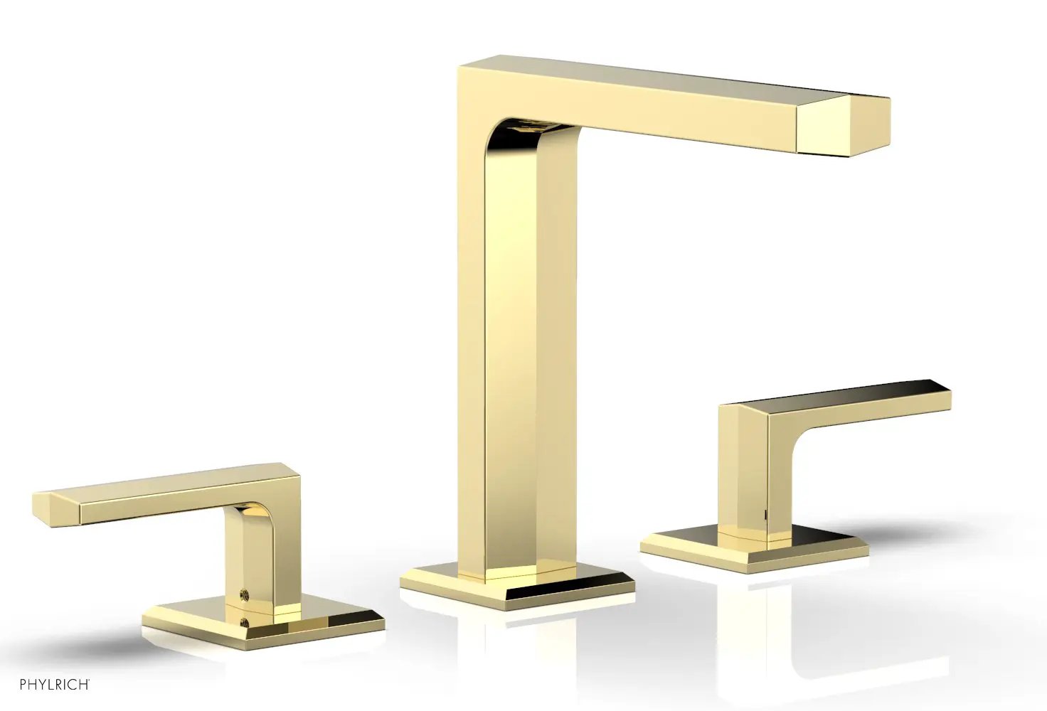 Phylrich DIAMA Widespread Faucet - Lever Handles 6-3/4" Height by Phylrich