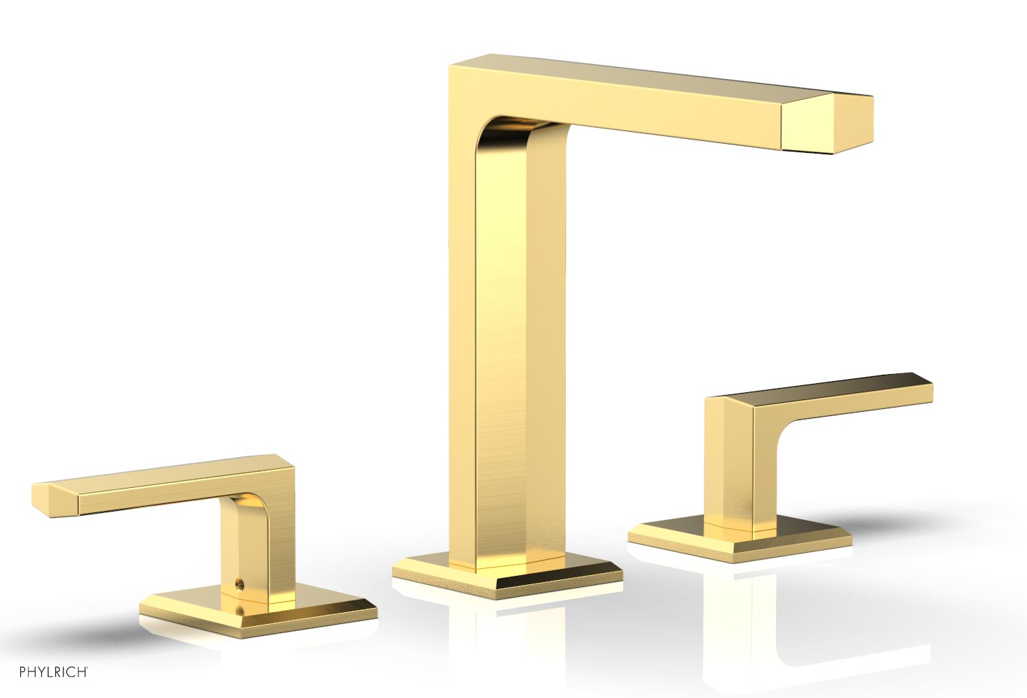 Phylrich DIAMA Widespread Faucet - Lever Handles 6-3/4" Height